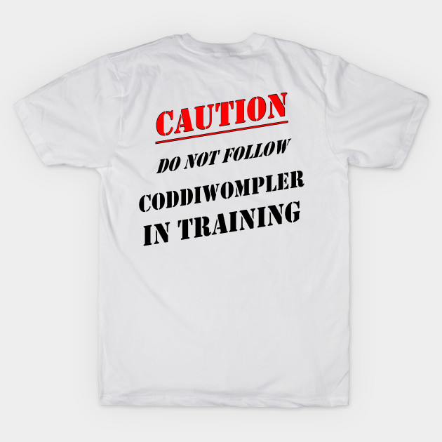 Caution Do Not Follow Coddiwompler In Training by taiche